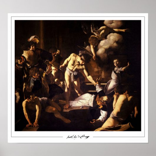 Michelangelo Merisi da Caravaggio Zedign Art Poste Poster (Voorkant)