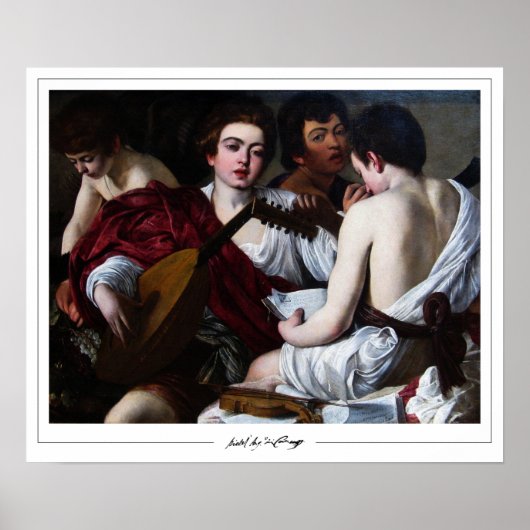 Michelangelo Merisi da Caravaggio Zedign Art Poste Poster (Voorkant)