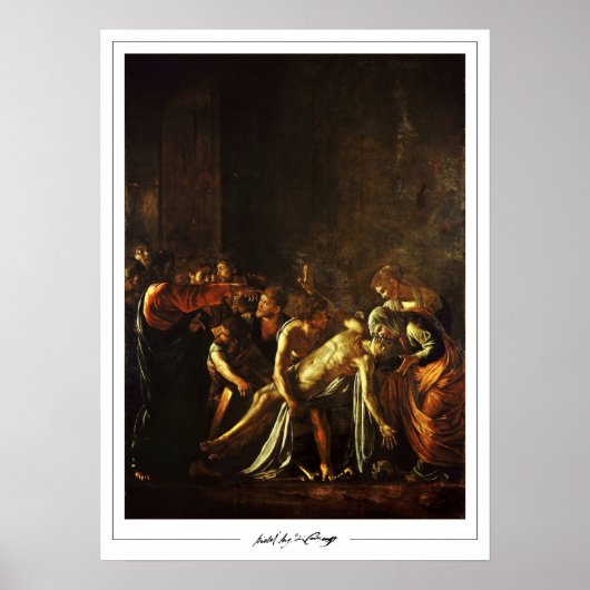 Michelangelo Merisi da Caravaggio Zedign Art Poste Poster (Voorkant)