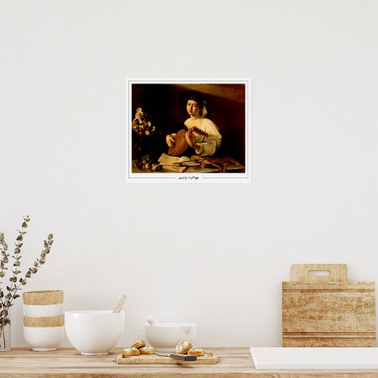 Michelangelo Merisi da Caravaggio Zedign Art Poste Poster (Keuken)