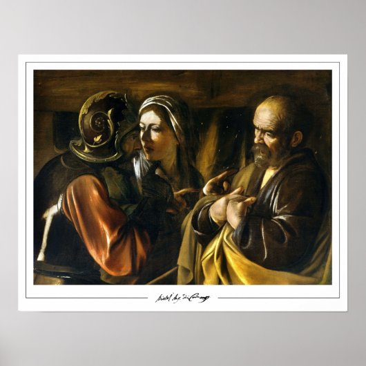 Michelangelo Merisi da Caravaggio Zedign Art Poste Poster (Voorkant)