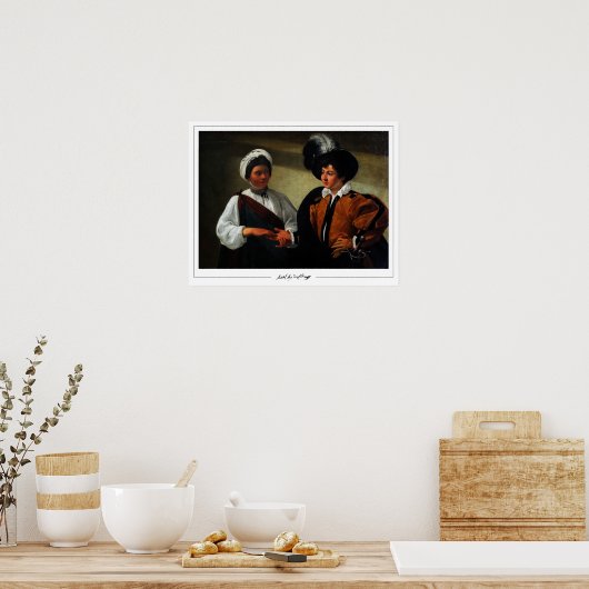 Michelangelo Merisi da Caravaggio Zedign Art Poste Poster (Keuken)