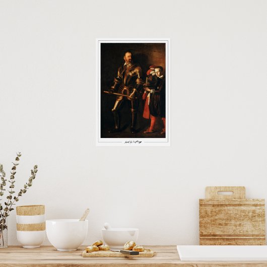Michelangelo Merisi da Caravaggio Zedign Art Poste Poster (Keuken)