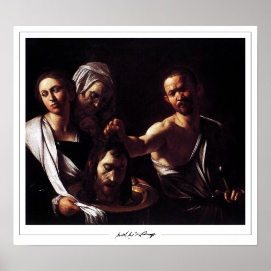Michelangelo Merisi da Caravaggio Zedign Art Poste Poster (Voorkant)