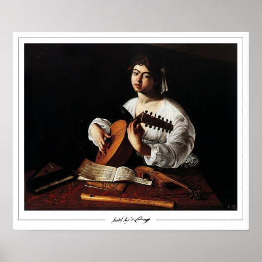 Michelangelo Merisi da Caravaggio Zedign Art Poste Poster (Voorkant)