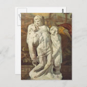 Michelangelo- Palestrina Pieta Briefkaart (Voorkant / Achterkant)
