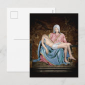 MICHELANGELO PIETA BRIEFKAART (Voorkant / Achterkant)