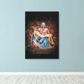 MICHELANGELO PIETÀ CANVAS AFDRUK (Insitu (Houten vloer))