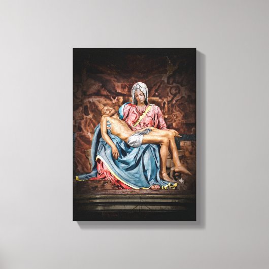 MICHELANGELO PIETÀ CANVAS AFDRUK (Voorkant)