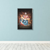 MICHELANGELO PIETÀ CANVAS AFDRUK (Insitu (Houten vloer))
