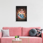 MICHELANGELO PIETÀ CANVAS AFDRUK (Insitu (Woonkamer))