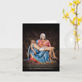 MICHELANGELO PIETA' HET LAM GODS xdkbg Kaart (Gele Bloem)