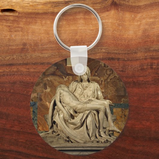 Michelangelo- Pieta Sleutelhanger (Voorkant)
