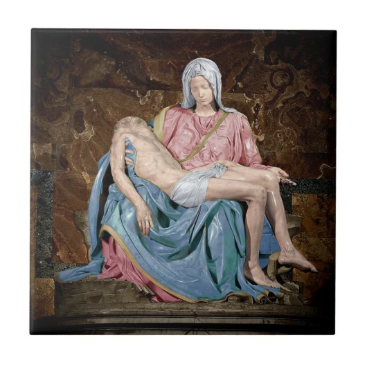 MICHELANGELO PIETA TEGELTJE (Voorkant)