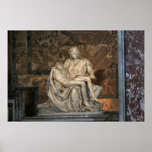 Michelangelo Pieta - Vaticaan Poster (Voorkant)