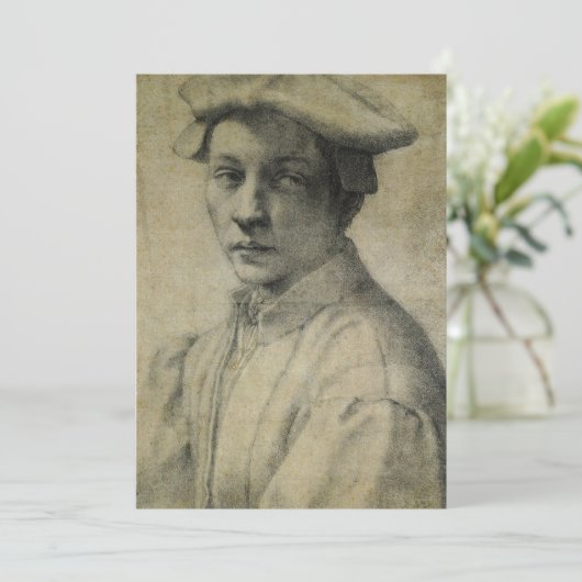 Michelangelo Portret van Andrea Quaratesi (Staand voorkant)