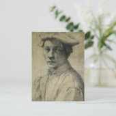 Michelangelo Portret van Andrea Quaratesi Briefkaart (Staand voorkant)