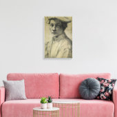 Michelangelo Portret van Andrea Quaratesi Canvas Afdruk (Insitu (Woonkamer))