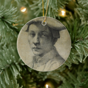 Michelangelo Portret van Andrea Quaratesi Keramisch Ornament