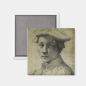 Michelangelo Portret van Andrea Quaratesi Magneet (Voorkant / Achterkant)