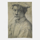 Michelangelo Portret van Andrea Quaratesi Theedoek (Verticaal)