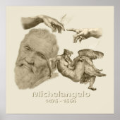 Michelangelo Poster (Voorkant)
