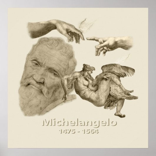 Michelangelo Poster (Voorkant)