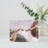 Michelangelo Renaissance Art Briefkaart (Staand voorkant)