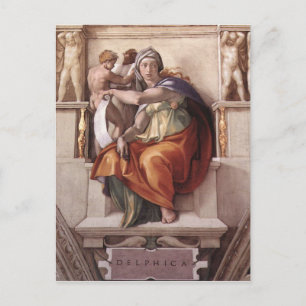 Michelangelo Renaissance Art Briefkaart