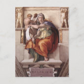 Michelangelo Renaissance Art Briefkaart (Voorkant)
