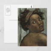 Michelangelo Renaissance Art Briefkaart (Voorkant / Achterkant)