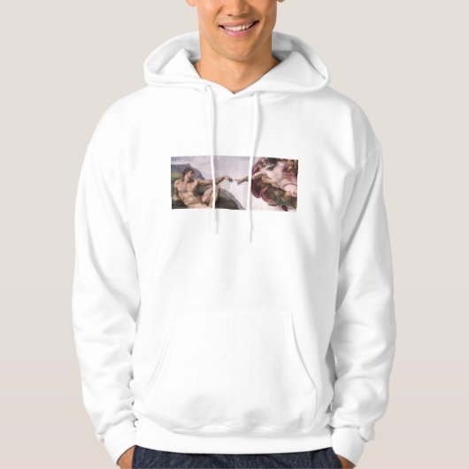Michelangelo Renaissance Art Hoodie (Voorkant)