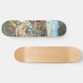 Michelangelo Renaissance Art Persoonlijk Skateboard (Horizontaal)
