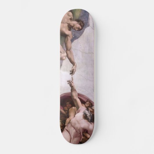 Michelangelo Renaissance Art Persoonlijk Skateboard (Voorkant)