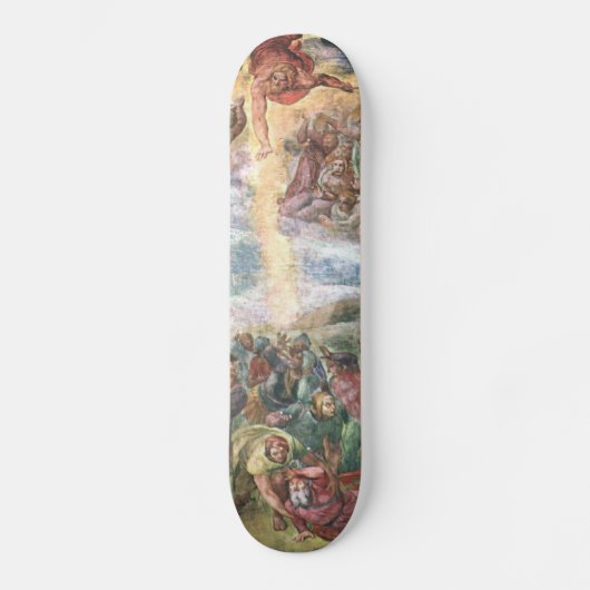 Michelangelo Renaissance Art Persoonlijk Skateboard (Voorkant)
