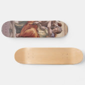 Michelangelo Renaissance Art Skateboard (Horizontaal)