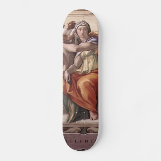 Michelangelo Renaissance Art Skateboard (Voorkant)