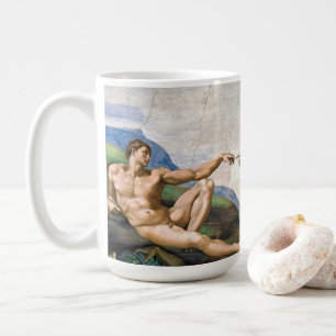 Michelangelo Schepping van Adam Fijne Kunst Koffiemok