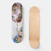 Michelangelo - Schepping van Adam Geïsoleerd Persoonlijk Skateboard (Voorkant)