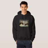 Michelangelo schepping van Adam  kunst Hoodie (Voorkant volledig)