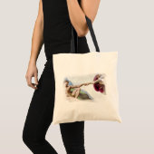 Michelangelo Schepping Van De Mens - God Adam Vuis Tote Bag (Voorkant (product))