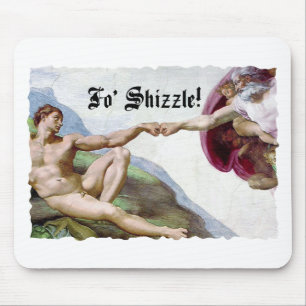 Michelangelo Schepping Van De Mens Vuist Bump Fo S Muismat