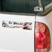 Michelangelo Schepping Van De Mens Vuist Bumpen Fo Bumpersticker (Op Truck)