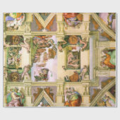 Michelangelo - Sistine Chapel Ceiling Cadeaupapier (Vlak)
