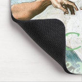 Michelangelo Sjabloon Elegant Classic Creative Muismat (Hoek)