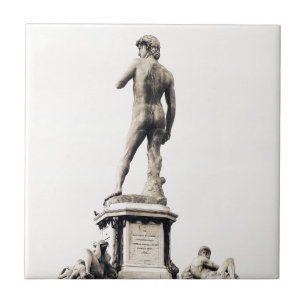 Michelangelo Square Tegeltje