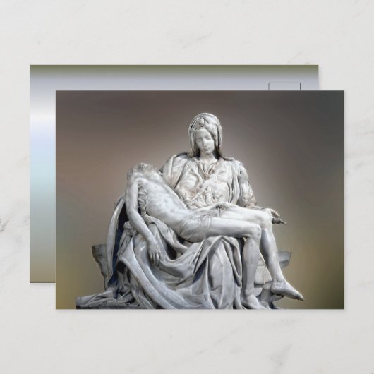 Michelangelo - The Pieta Briefkaart (Voorkant / Achterkant)