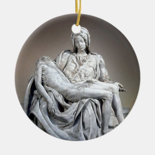 Michelangelo - The Pieta Keramisch Ornament (Voorkant)