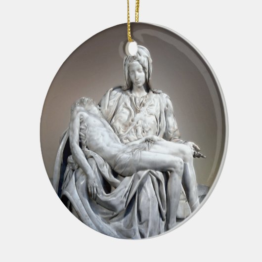 Michelangelo - The Pieta Keramisch Ornament (Links)