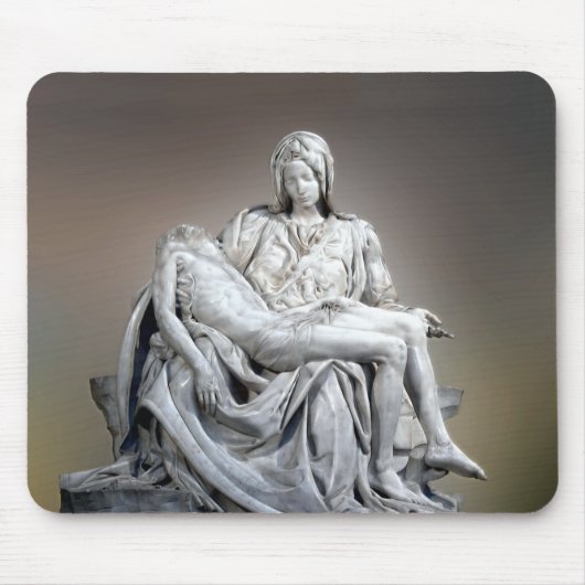 Michelangelo - The Pieta Muismat (Voorkant)